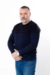Светр чоловічий NoBrand М Темно-синій (p-16500-190801) - изображение 2