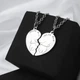Парні Кулони з індивідуальним гравіюванням для закоханих "Two hearts" з нержавіючої сталі - зображення 8