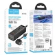 Сетевое зарядное устройство удлинитель Hoco AC10A 2 USB/ 2 Type-C PD 65W 1 розетка 1.5m Black - изображение 3