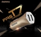 Автомобільний ЗП Remax RCC-204 Speed 7 3.1A ( 2USB) gold - зображення 2