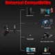 Проводная игровая гарнитура ONIKUMA Gaming with LED K3, USB, 3.5mm, 2m, black-red - изображение 4