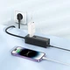 Мережевий зарядний пристрій подовжувач Hoco AC9A 2 USB/Type-C PD QC 30W 1 розетка 1.5m Black - зображення 4