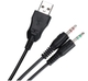 Дротова ігрова гарнітура XTRIKE ME Gaming RGB Backlight GH-709, USB, 3.5mm, 2.1m, black - зображення 4
