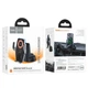 Автомобільний утримувач із бездротовою зарядкою HOCO Traveler infrared RGB (center console) HW27 |15W| Чорний - зображення 9