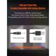 Компьютерные колонки Meetion MT-SP2011 (акустика для ПК, мощность 6 Вт, USB, AUX 3.5 мм, RGB подсветка) - Черный - изображение 13