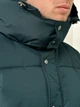 Стильная мужская зимняя куртка GAP с капюшоном зеленая M - изображение 5