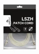 Патч-корд Cablexpert UTP 5Е White 5 м (PP6A-LSZHCU-W-5M) - зображення 2