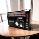 Радіоприймач Golon RX-381 Black X-BASS TF/USB/5V з LED ліхтарем - зображення 1