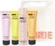 Набір для догляду за обличчям Nudestix Nudeskin 4 Steps Citrus Renew Косметичка + Лосьйон 60 мл + Очищуючий лосьйон 60 мл + Скраб 60 мл + Тонік 95 мл (839174005548) - зображення 1