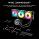 System chłodzenia wodą Corsair Nautilus 360 RS ARGB Black (CW-9060093-WW) - obraz 16