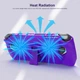 Защитный двухсторонний чехол с подставкой JYS (Purple) для портативной игровой консоли Asus Rog Ally - изображение 2
