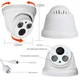 IP камера XMEye 5Mp 2,8mm 85X50PYA-S купол металл Sony IMX335 mic (0473) - изображение 4