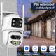 Камера поворотна ICSee 9Mp 2,8+(2,8+12)mm WiFi TF пластик mic spk (0901) - зображення 6