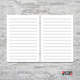 Нотний зошит Melody Sketchbook, 40 сторінок, 100 г/м2 офсет ENTERSTORE (art. notebookA4_musical) - зображення 3