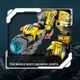 Конструктор трансформер Бамблби Bumblebee машина трансформер робот детский игрушка 240 дет. - изображение 6