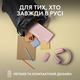 Клавиатура беспроводная Logitech Pebble Keys 2 K380s Bluetooth UA Tonal Rose (920-011853) - изображение 8