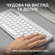 Клавіатура бездротова Logitech Pebble Keys 2 K380s Bluetooth UA Tonal White (920-011852) - зображення 5