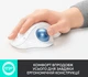 Мышь Logitech Ergo M575 Bluetooth Offwhite (910-005870) - изображение 2