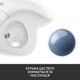 Мышь Logitech Ergo M575 Bluetooth Offwhite (910-005870) - изображение 7