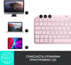 Клавиатура беспроводная Logitech MX Keys Mini Wireless Illuminated UA Rose (920-010500) - изображение 8