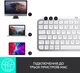 Клавіатура бездротова Logitech MX Keys Mini For Mac Wireless Illuminated Pale Grey (920-010526) - зображення 8