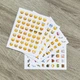Набір наліпок Смайлики Emoji 192 шт. LifeFLUX ⬩ наклейки для блокнота, щоденника та планера - зображення 2