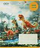 Набор тетрадей ученических ZiBi Dino 12 листов в клетку х 25 шт (ZB25.1751K) - изображение 11