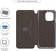 Чехол-книжка для смартфона Motorola Moto G15 ArmorStandart G-Case Black (ARM82971) - изображение 3