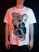 Футболка MANTO x Panku t-shirt STRUGGLE White L - изображение 3