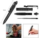 Ручка тактическая UZI Tactical Pen 3 шт Черные - изображение 2