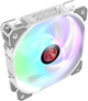 Набор из 3 вентиляторов Raijintek Ageras 12 ARGB White (0R40B00261) - изображение 3