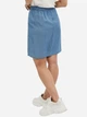 Юбка мини летняя прямая женская Moodo L-SC-4005 XS Голубая (5904152366685) - изображение 2