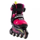 Коньки роликовые Rollerblade Microblade 2024 pink-light green 36.5-40.5 - изображение 4