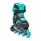 Коньки роликовые Rollerblade Microblade 2025 black-light blue 36.5-40.5 - изображение 4