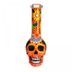 Скляний бонг Skull Mix Print Orange 25см - изображение 1