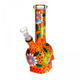 Скляний бонг Skull Mix Print Orange 25см - изображение 2