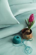 Комплект постільної білизни Issimo Simply Satin 200х220 см Mint Blue - зображення 3