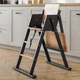Стульчик для кормления Ommi Step Up 490x610x860 мм графит натур - изображение 4