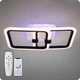 Люстра світлодіодна 517 Dlight 3color з пультом 50 Вт Чорна (02060) - зображення 3