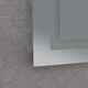 Дзеркало Mixxus HARD MR07-50x80 з LED Touch, Anti-fog, димером, регулюванням яскравості (MI6658) - зображення 8