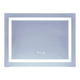 Зеркало Mixxus Warm MR02-80x60 (часы, LED-подсветка, антизапотевание) (MI6004) kr - изображение 1