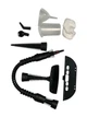 Многофункциональный ручной отпариватель Steam Cleaner Crownberg CB3141 Pro 1200 ватт электрический пароочиститель для дома 9 в 1 Желтый - изображение 9