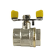 Кран шаровой СК 3/4" ГГМ YELLOW art. 602 (SK0098) - изображение 1