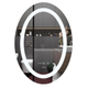 Зеркало Mixxus PLAIN MV02-60x80 с Led Touch, Anti-fog, димером, регулятором яркости, часами (MI6933) - изображение 1