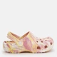 Детские кроксы-сабо для девочки Crocs Classic Glow Marbled Clog K Dyl/Mlt 210718-78S 28-29 (C11) Daylily/Multi (198445116902) - изображение 1