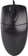 Компьютерная мышь A4tech OP-620DS, Black, USB, оптическая, 1000 dpi, 4 кнопки, бесшумный клик, 1.5 м - изображение 2