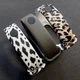 Комплект силіконових ремінців MRK Leo Set для фітнес браслета Xiaomi Mi Band 5/6/7 три ремінці + металева кнопка (mrk6726) - зображення 2
