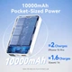 Powerbank павербанк УМБ Vention 10000mAh Magnetic Wireless 22.5W LED Display Type White (FHTW0) - зображення 3