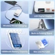 Powerbank павербанк УМБ Vention 10000mAh Magnetic Wireless 22.5W LED Display Type White (FHTW0) - зображення 7