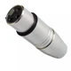 Перехідник аудіо Lucom XLR 3p-Jack 3.5mm 3pin F/F адаптер Metal корпус металік(62.09.8463) - изображение 4